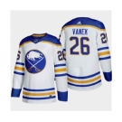 Men's Buffalo Sabres #26 Rasmus Dahlin 2020-21 Away Authentic Player Stitched Hockey Jersey White