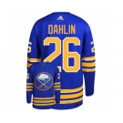 Men's Buffalo Sabres #26 Rasmus Dahlin Blue Stitched Jersey