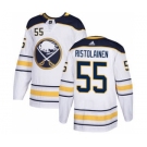 Men's Buffalo Sabres #55 Rasmus Ristolainen White Road Stitched Hockey Jersey