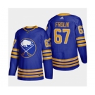 Men's Buffalo Sabres #67 Michael Frolik 2020-21 Home Authentic Player Stitched Hockey Jersey Royal Blue