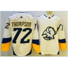 Men's Buffalo Sabres #72 Tage Thompson White 2022 Reverse Retro Authentic Jersey