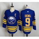 Men's Buffalo Sabres #9 Jack Eichel Blue Authentic 2020 Hockey Jersey