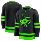 Men's Dallas Stars Blank Black 2024-25 Alternate Stitched Hockey Jersey