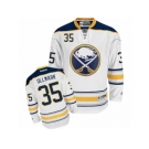 Men's Reebok Buffalo Sabres #35 Linus Ullmark Authentic White Away NHL Jersey