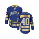 Men's Reebok Buffalo Sabres #40 Robin Lehner Authentic Royal Blue Third NHL Jersey