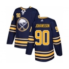 Men's Sabres #90 Marcus Johansson Navy Blue Home Authentic Stitched Hockey Jersey