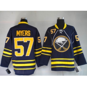 nhl buffalo sabres #57 myers dk blue 3rd