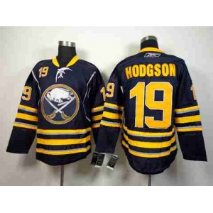 nhl jerseys buffalo sabres #19 hodgson dk.blue[hodgson]