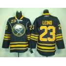 nhl jerseys buffalo sabres #23 leino dk blue