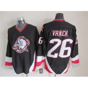nhl jerseys buffalo sabres #26 vanek black[m&n]
