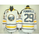 nhl jerseys buffalo sabres #29 pominville white