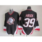 nhl jerseys buffalo sabres #39 hasek black[m&n]