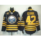 nhl jerseys buffalo sabres #42 gerbe dk blue