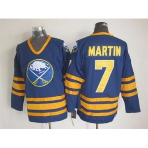 nhl jerseys buffalo sabres #7 martin blue[m&n]