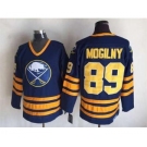 nhl jerseys buffalo sabres #89 mogilny blue[m&n]