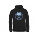 Buffalo Sabres Black Rinkside Pond Hockey Pullover Hoodie