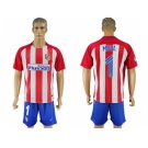 Atletico Madrid #1 Moya Home Soccer Club Jerseys