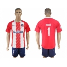 Atletico Madrid #1 Moya Home Soccer Club Jerseyss