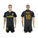 Atletico Madrid #10 Oliver Away Soccer Club Jerseys