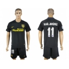 Atletico Madrid #11 Raul Jimenez Away Soccer Club Jerseys