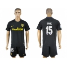 Atletico Madrid #15 Savic Away Soccer Club Jersey