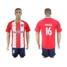 Atletico Madrid #16 Correa Home Soccer Club Jerseys.