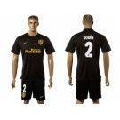 Atletico Madrid #2 Godin Away Soccer Club Jerseys