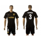 Atletico Madrid #3 Kasmirsk Away Soccer Club Jersey