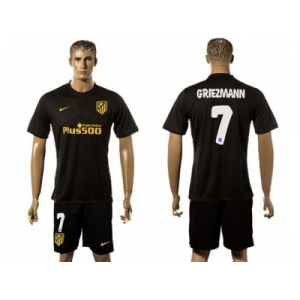 Atletico Madrid #7 Griezmann Away Soccer Club Jersey