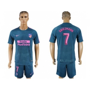 Atletico Madrid #7 Griezmann Sec Away Soccer Club Jersey
