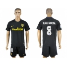 Atletico Madrid #8 Raul Garcia Away Soccer Club Jerseys