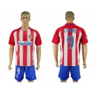 Atletico Madrid #9 F.Torres Home Soccer Club Jersey