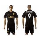 Atletico Madrid #9 Mandzukic Away Soccer Club Jersey