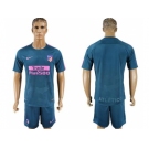 Atletico Madrid Blank Sec Away Soccer Club Jersey