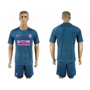 Atletico Madrid Blank Sec Away Soccer Club Jersey