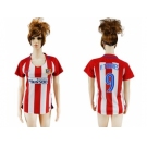 Women's Atletico Madrid #9 F.Torres Home Soccer Club Jersey