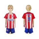 Atletico Madrid #9 F.Torres Home Kid Soccer Club Jersey