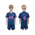 Atletico Madrid #9 F.Torres Sec Away Kid Soccer Club Jersey