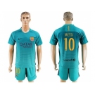 Barcelona #10 Messi Sec Away Soccer Club Jerseys