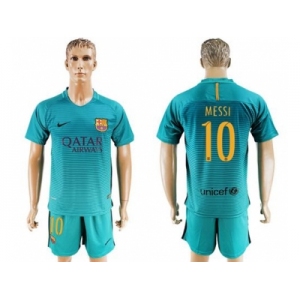 Barcelona #10 Messi Sec Away Soccer Club Jerseys