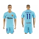 Barcelona #11 Neymar Jr Away Soccer Club Jers