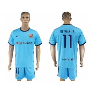Barcelona #11 Neymar Jr Away Soccer Club Jersey