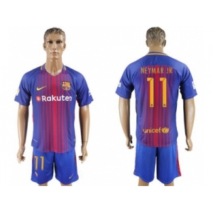 Barcelona #11 Neymar Jr Home Soccer Club Jerse