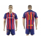 Barcelona #11 Neymar Jr Home Soccer Club Jersey