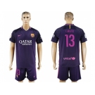 Barcelona #13 C.Bravo Away Soccer Club Jerseys