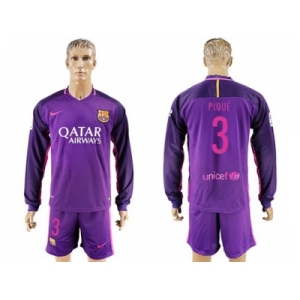 Barcelona #2 Douglas Sec Away Soccer Club Jerseyss