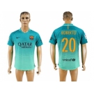 Barcelona #20 Roberto Sec Away Soccer Club Jerseyss