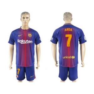 Barcelona #7 Arda Home Soccer Club Jersey