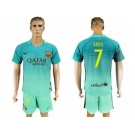 Barcelona #7 Arda Sec Away Soccer Club Jersey