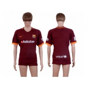 Barcelona Blank Away Soccer Club Jerseys.